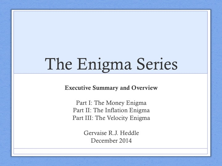 examples of price determination the money enigma